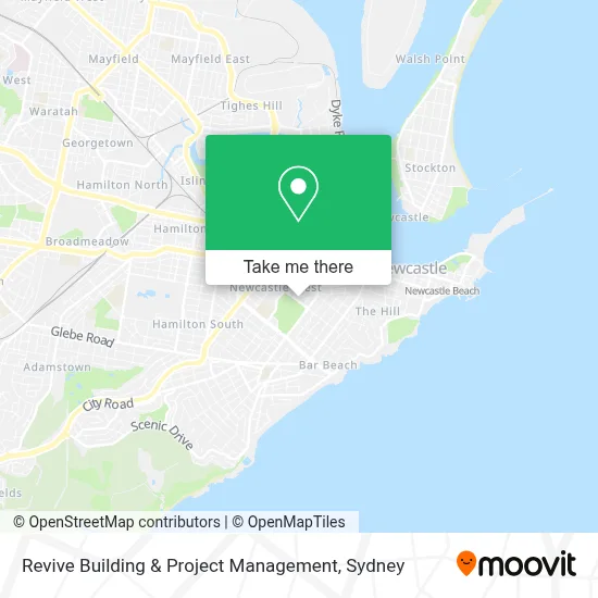 Revive Building & Project Management map