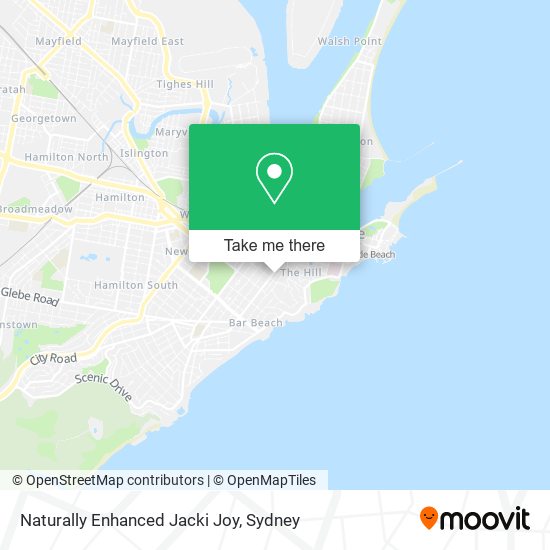 Naturally Enhanced Jacki Joy map