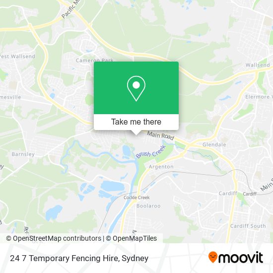 24 7 Temporary Fencing Hire map