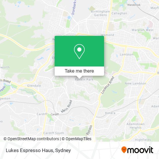 Lukes Espresso Haus map