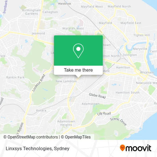 Mapa Linxsys Technologies