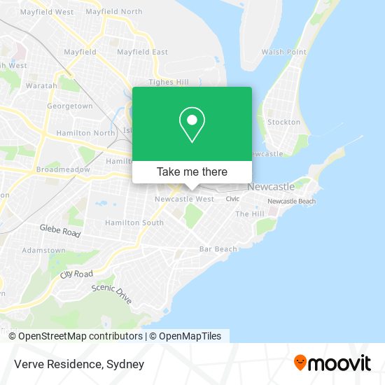 Verve Residence map