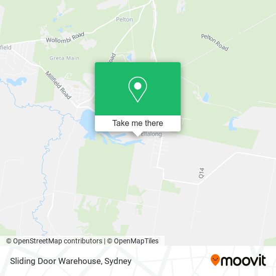 Sliding Door Warehouse map