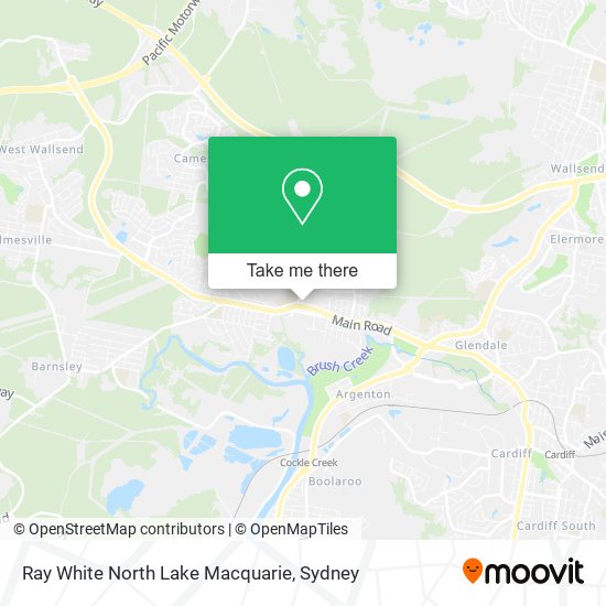 Ray White North Lake Macquarie map
