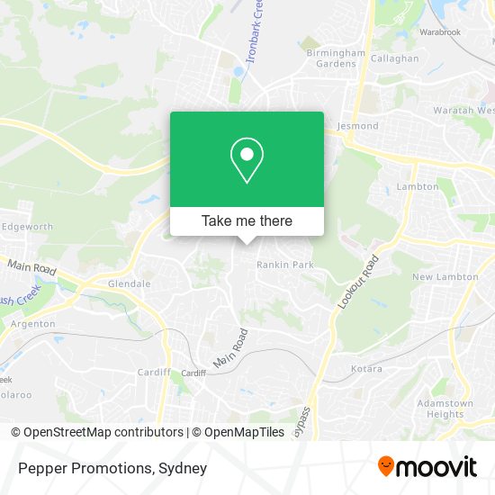Pepper Promotions map