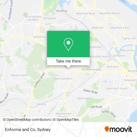 Enforme and Co map