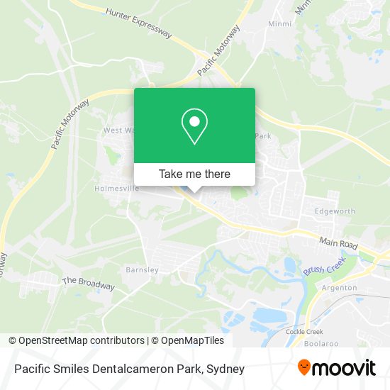 Pacific Smiles Dentalcameron Park map