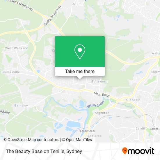 The Beauty Base on Tenille map