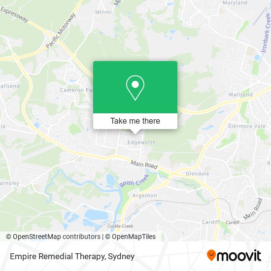 Empire Remedial Therapy map