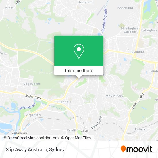 Slip Away Australia map