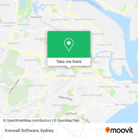 Mapa Knowall Software