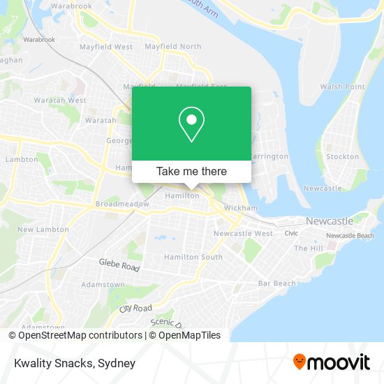 Kwality Snacks map