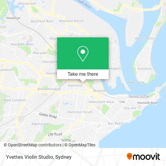 Yvettes Violin Studio map