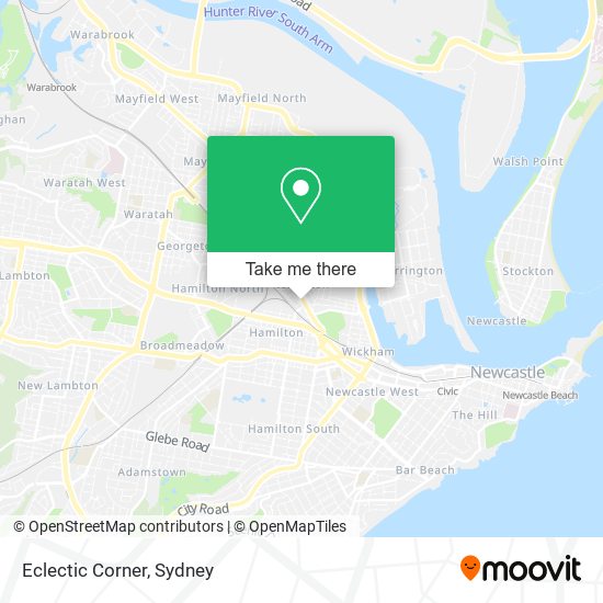 Eclectic Corner map
