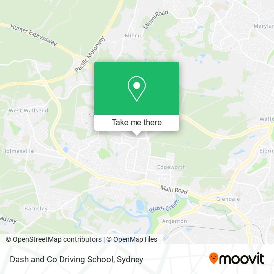 Dash and Co Driving School map