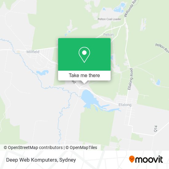 Deep Web Komputers map
