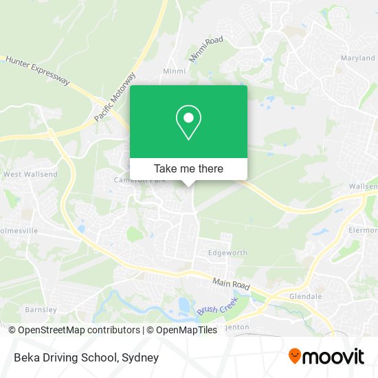 Beka Driving School map