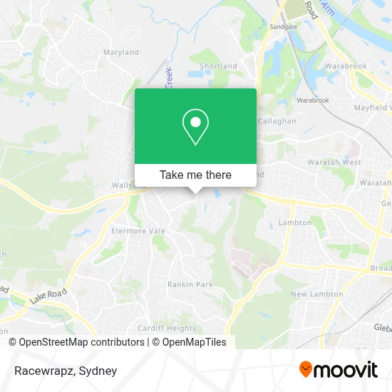 Racewrapz map