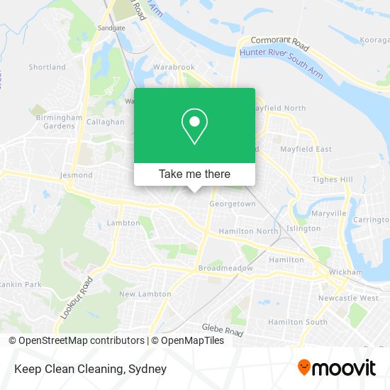 Keep Clean Cleaning map