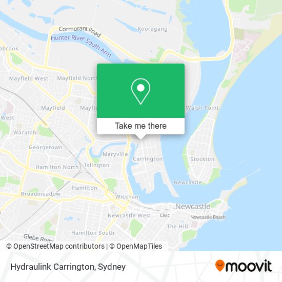 Hydraulink Carrington map