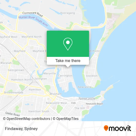 Mapa Findaway