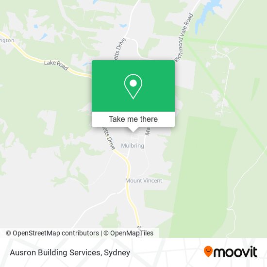 Ausron Building Services map