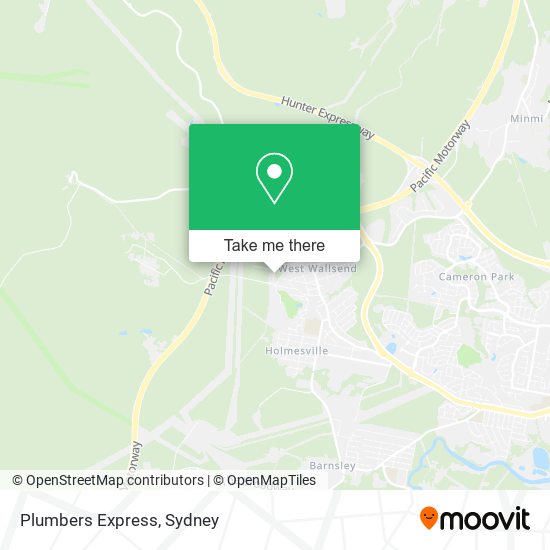 Plumbers Express map