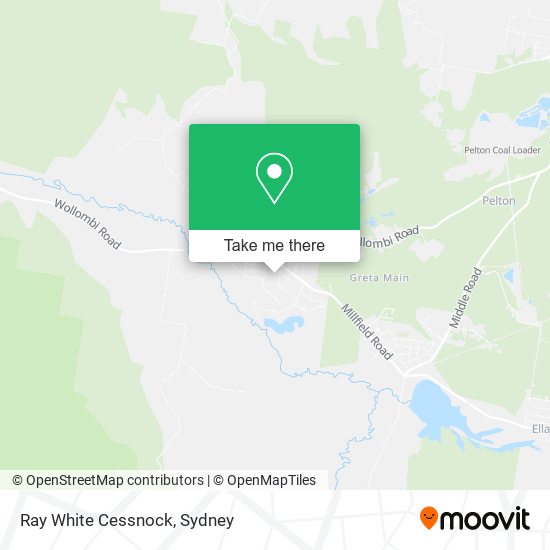 Ray White Cessnock map
