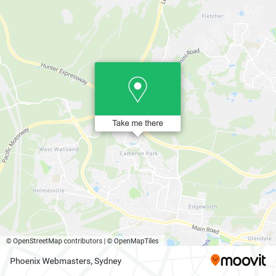 Phoenix Webmasters map