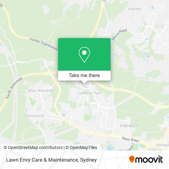 Lawn Envy Care & Maintenance map