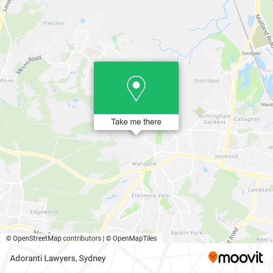 Mapa Adoranti Lawyers