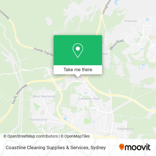 Mapa Coastline Cleaning Supplies & Services