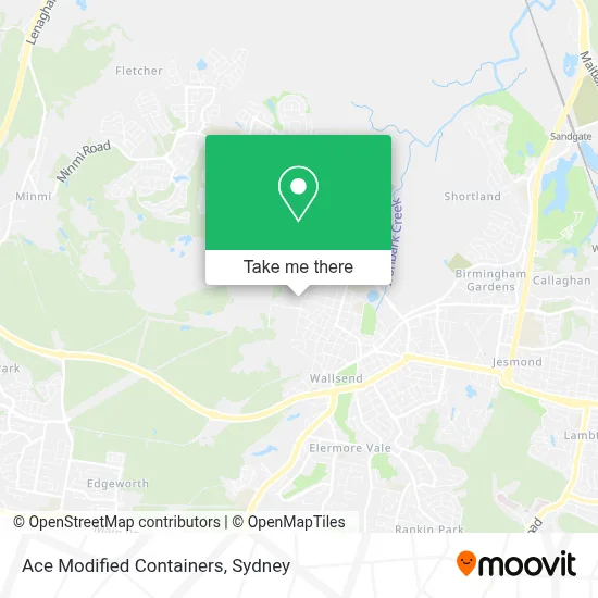 Mapa Ace Modified Containers