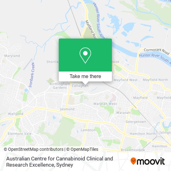 Mapa Australian Centre for Cannabinoid Clinical and Research Excellence