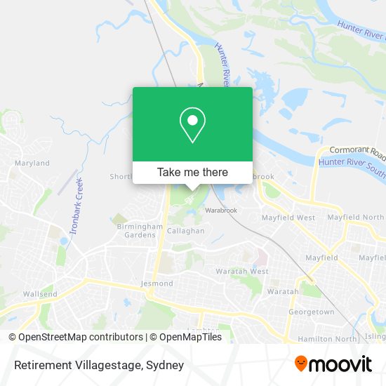 Retirement Villagestage map