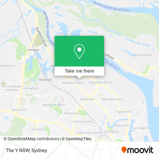 The Y NSW map