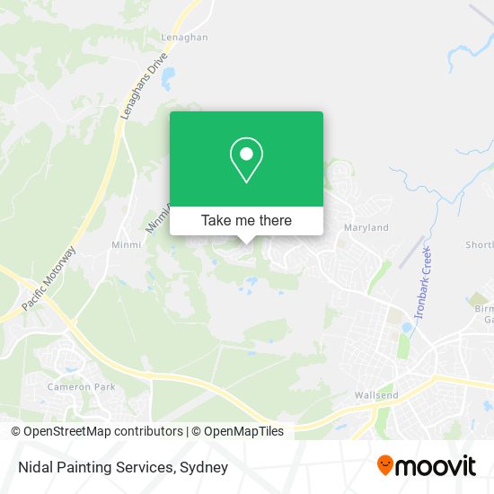 Nidal Painting Services map