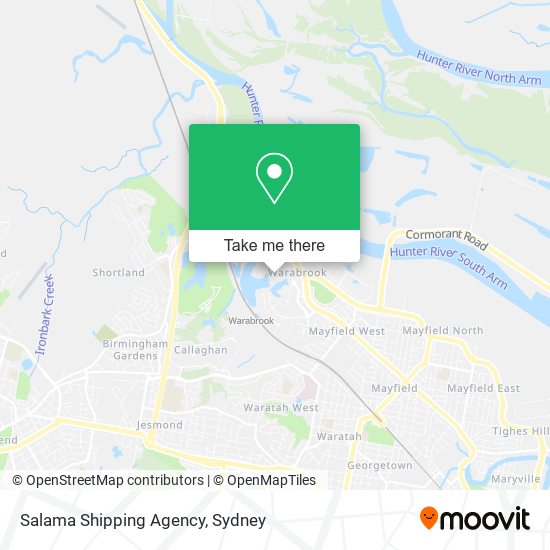 Salama Shipping Agency map