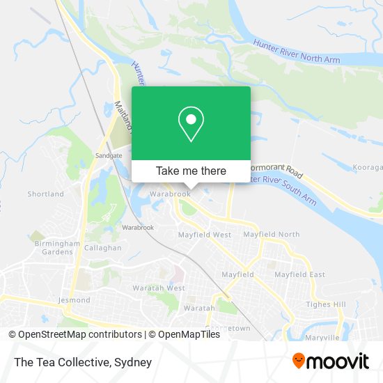 The Tea Collective map