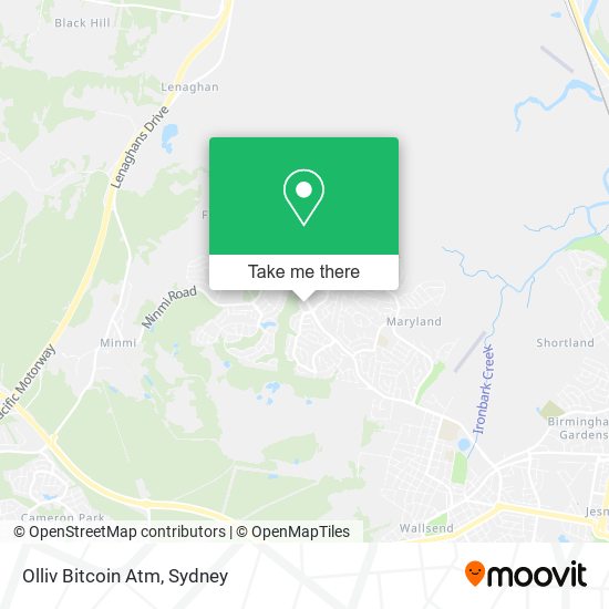 Mapa Olliv Bitcoin Atm