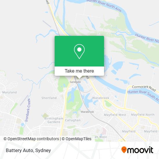 Mapa Battery Auto