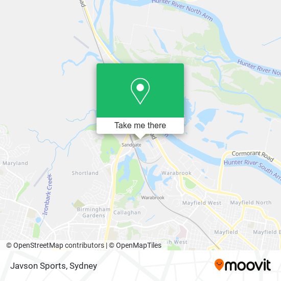 Mapa Javson Sports