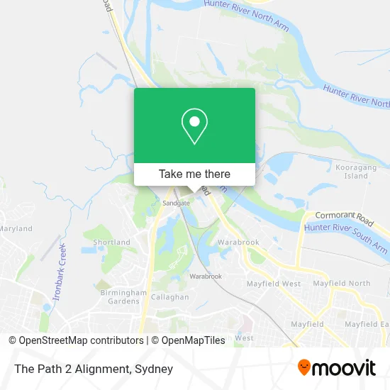 The Path 2 Alignment map