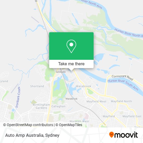 Auto Amp Australia map