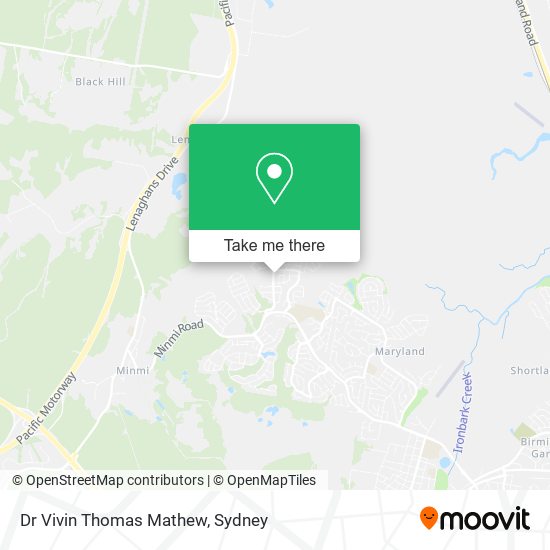 Dr Vivin Thomas Mathew map