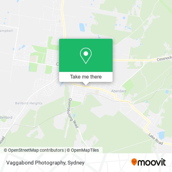 Vaggabond Photography map