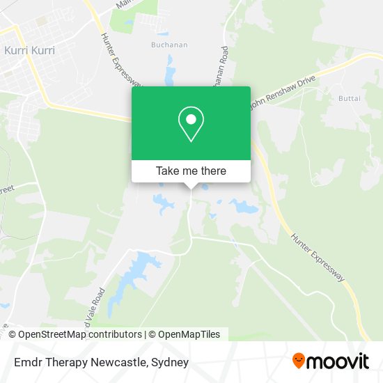 Emdr Therapy Newcastle map