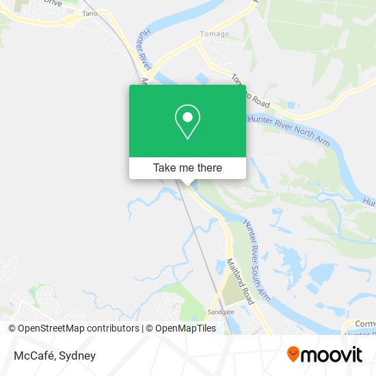 McCafé map