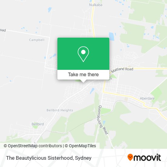 The Beautylicious Sisterhood map
