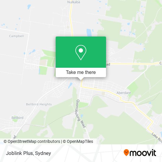 Joblink Plus map